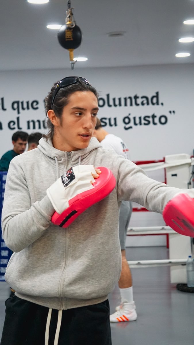 Sesión de coaching de boxeo con Ivoslav